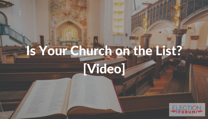 Is Your Church on the List? [Video]