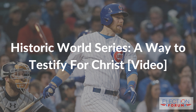 Historic World Series: A Way to Testify For Christ [Video]