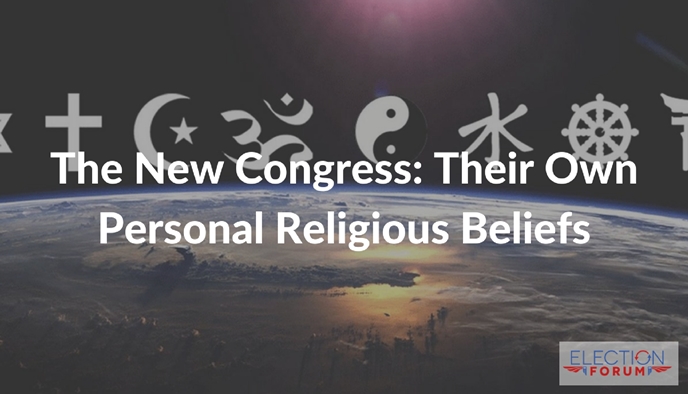 The New Congress: Their Own Personal Religious Beliefs